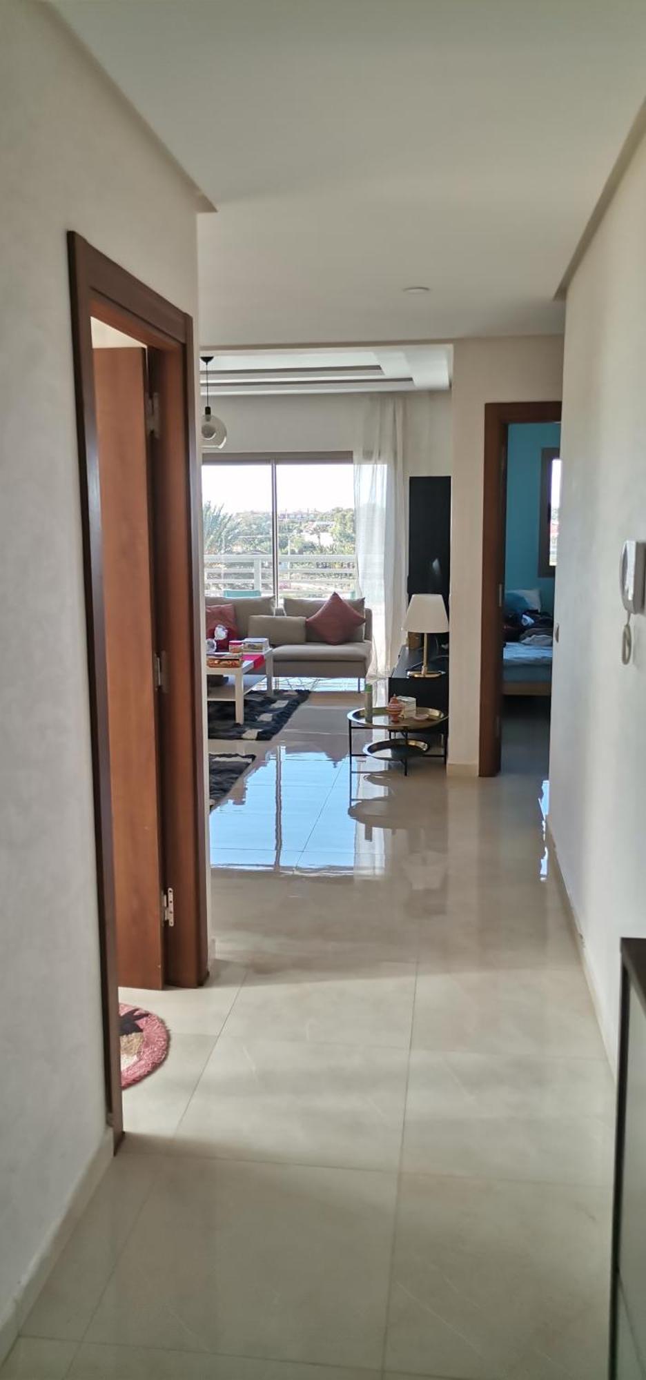 Grand Appartement Vue Golf A 2 Min De La Plage Бузника Екстериор снимка